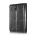 BlackBerry Passport Silver Edition - Caseme Vintage Luxury Slim Flip PU Leather Stand Protective Phone Cover Case - Black